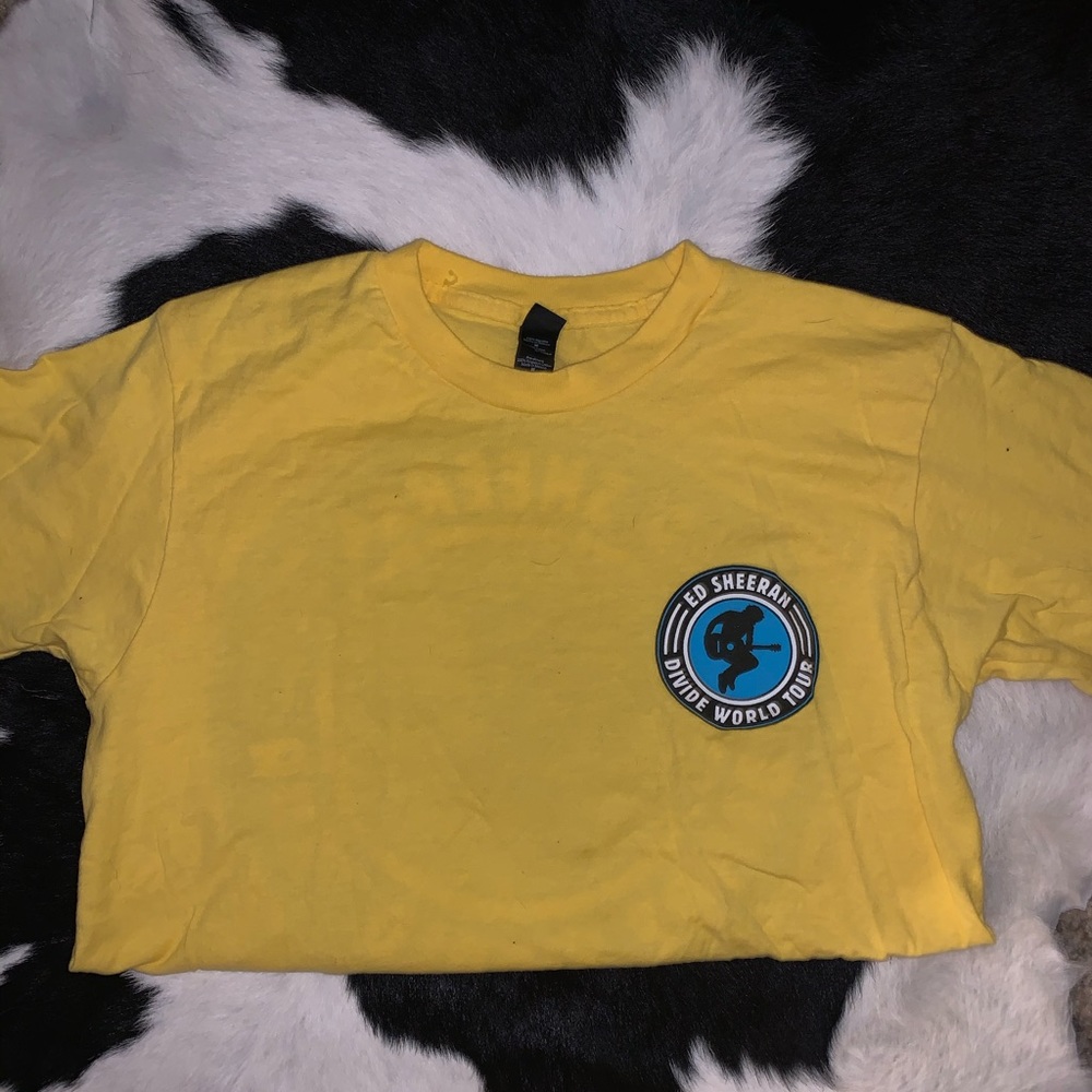 Ed Sheeran Divide Tour shirt